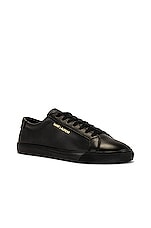 Saint Laurent Andy Sneaker in Black, view 2, click to view large image.