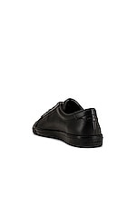 Saint Laurent Andy Sneaker in Black, view 3, click to view large image.