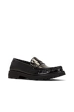Saint Laurent Le Loafer 15 Mocassin Cuir Master in Noir, view 2, click to view large image.