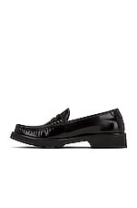 Saint Laurent Le Loafer 15 Mocassin Cuir Master in Noir, view 5, click to view large image.