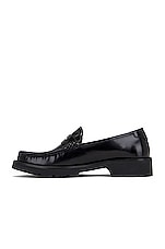 Saint Laurent Loafer in Nero, view 5, click to view large image.
