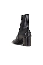 Saint Laurent Gianni 70 T Holly Boot in Nero, view 3, click to view large image.