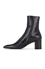 Saint Laurent Gianni 70 T Holly Boot in Nero, view 5, click to view large image.