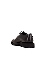 Saint Laurent Vaughn Oxford in Nero, view 3, click to view large image.