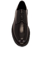 Saint Laurent Vaughn Oxford in Nero, view 4, click to view large image.