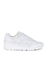 Saint Laurent Cin Sneaker in Blanc Optique & Bianco, view 1, click to view large image.