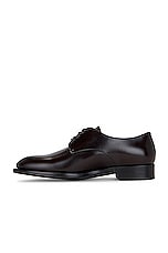 Saint Laurent Adrien 25 Derby in Sparrow Brown, view 5, click to view large image.