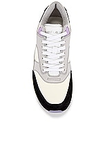 Saint Laurent Bump Cin 15 Sneaker in Bia, Air Grey & Nero, view 4, click to view large image.