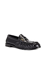 Saint Laurent Le Loafer 15 Moc in Nero, view 2, click to view large image.