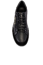 Saint Laurent SL/10 Low Top Sneaker in Black, view 4, click to view large image.