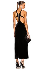 yves saint laurent velvet dress