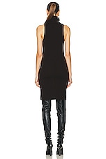 Saint Laurent Knit Dress in Chataigne, view 3, click to view large image.