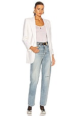 Saint Laurent Slim Fit Jean in Santa Monica Blue, view 4, click to view large image.
