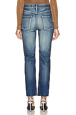 Saint Laurent Hailey Jean in Vintage Blue, view 3, click to view large image.