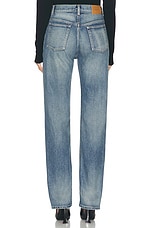 Saint Laurent Bootcut Leg in Benjamin Blue, view 4, click to view large image.