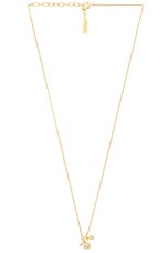 Saint Laurent YSL Necklace in Gold, view 1, click to view large image.