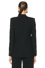 Saint Laurent Tailored Blazer in Noir, view 3, click to view large image.