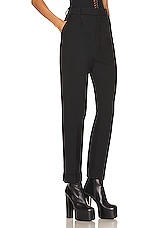 Saint Laurent Tailored Pants in Noir, view 2, click to view large image.