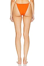 Saint Laurent Bikini Bottom in Orange, view 3, click to view large image.