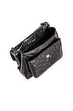 Saint Laurent Medium Niki Chain Shoulder Bag in Black, view 5, click to view large image.