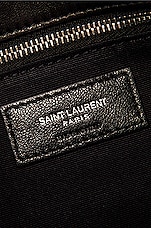 Saint Laurent Small Monogramme Puffer Loulou Shoulder Bag in Black, view 7, click to view large image.