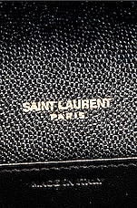 Saint Laurent Uptown Flap Chain Wallet Bag in Nero, view 7, click to view large image.