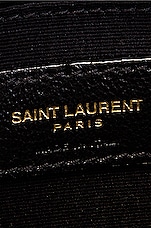 Saint Laurent Monogramme Round Bag in Black, view 7, click to view large image.
