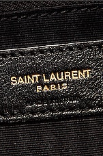 Saint Laurent Small LouLou Monogramme Bag in Black, view 7, click to view large image.