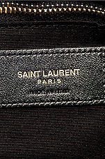 Saint Laurent Toy Loulou Bag in Nero, view 7, click to view large image.