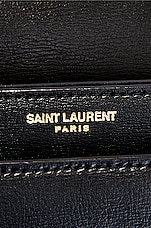 Saint Laurent Medium Sunset Chain Bag in Nero, view 7, click to view large image.
