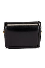 Saint Laurent Small Solferino Satchel Bag in Nero, view 3, click to view large image.