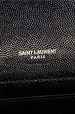 Saint Laurent Monogramme Clutch in Noir, view 6, click to view large image.