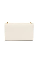 Saint Laurent Medium Kate Chain Bag in Blanc Vintage, view 3, click to view large image.