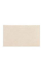 Saint Laurent Uptown Pouch in Blanc Vintage, view 3, click to view large image.