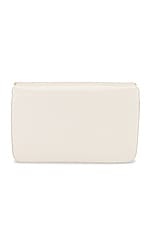 Saint Laurent Le Maillon Satchel Bag in Crema Soft, view 3, click to view large image.