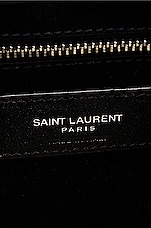Saint Laurent Medium Loulou Chain Bag in Nero & Nero, view 7, click to view large image.