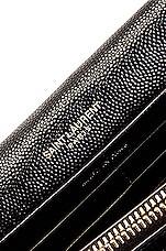 Saint Laurent Monogramme Chain Wallet Bag in Nero, view 7, click to view large image.