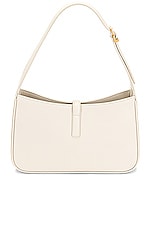 Saint Laurent Le 5 A 7 Hobo Bag in Crema Soft, view 3, click to view large image.