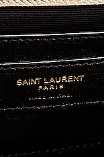 Saint Laurent Small Envelope Chain Bag in Blanc Vintage, view 7, click to view large image.