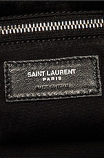 Saint Laurent Large Loulou Chain Bag in Nero & Nero, view 7, click to view large image.