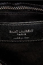 Saint Laurent Toy Loulou Bag in Nero, view 7, click to view large image.
