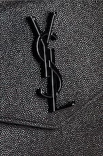 Saint Laurent Medium Pouch in Nero, view 7, click to view large image.