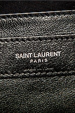 Saint Laurent Small Loulou Chain Bag in Nero, view 7, click to view large image.