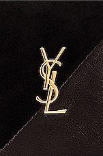 Saint Laurent Jamie Charm Pouch in Nero, view 5, click to view large image.