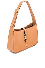 Saint Laurent Le 5 A 7 Hobo Bag in Vintage Brown Gold, view 4, click to view large image.