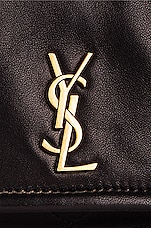 Saint Laurent Mini Nolita Bag in Nero, view 8, click to view large image.