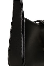 Saint Laurent Micro Le 5 A 7 Hobo Bag in Nero, view 7, click to view large image.