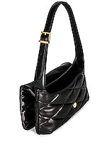 Saint Laurent Le 57 Hobo Bag in Nero, view 5, click to view large image.