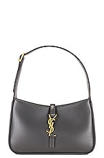 Saint Laurent Le 5 A 7 Hobo Bag in Storm, view 1, click to view large image.