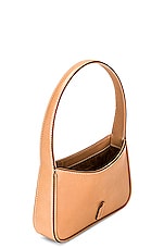 Saint Laurent Micro Le 5 A 7 Hobo Bag in Vintage Brown, view 5, click to view large image.